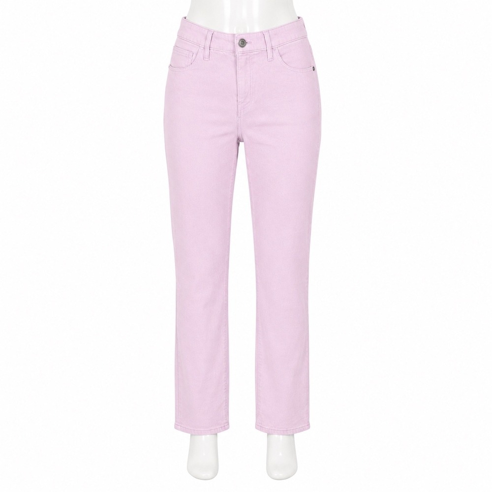 Talbots High-Waist Jegging Ankle Size 6 Pink Corduroy Slim Stretch Pants Casual
